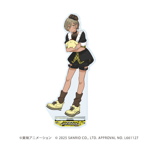 『ガールズバンドクライ×サンリオキャラクターズ』BIGアクリルスタンド05/ルパ×ポムポムプリン(コラボイラスト)
